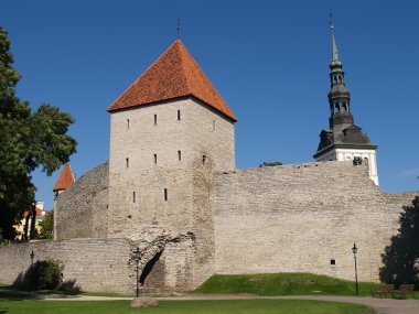 The Tallinn town hall clipart