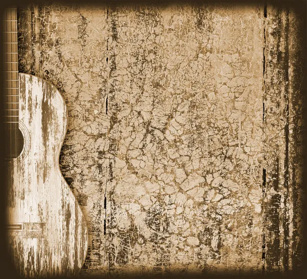 Fundo da guitarra — Fotografia de Stock
