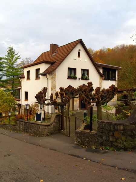 L'antica casa in pietra in Germania — Foto Stock