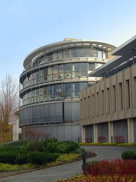 stock image Modern round building in Bonn