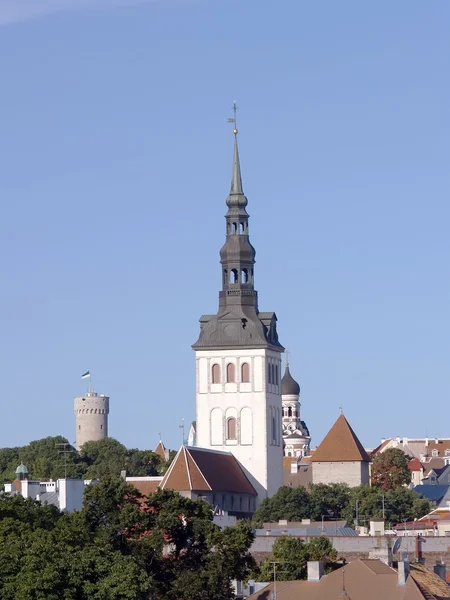 Kostel svatého Mikuláše v Tallinnu — Stock fotografie