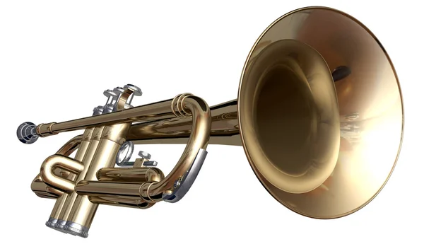 Trompete — Fotografia de Stock