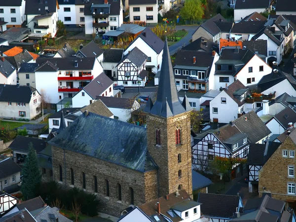 Cityscape of Dernau — Stock Photo, Image