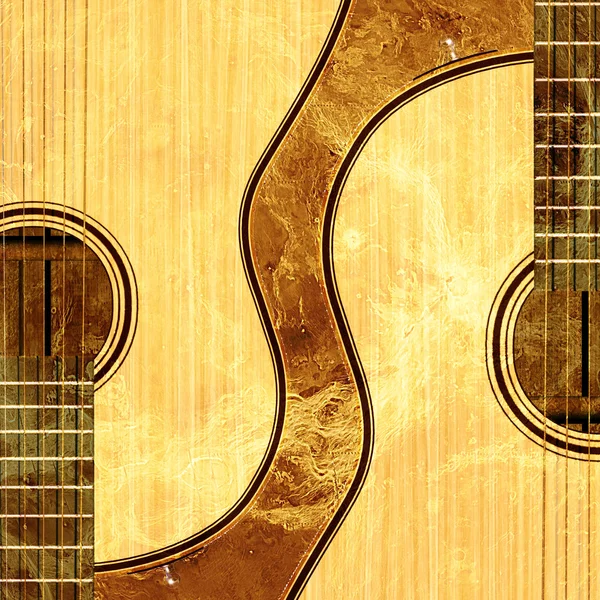 Джазовая гитара — стоковое фото
