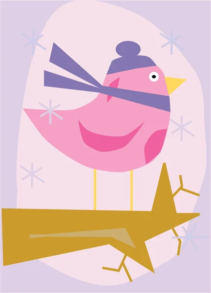 Kış aylarında küçük kuş