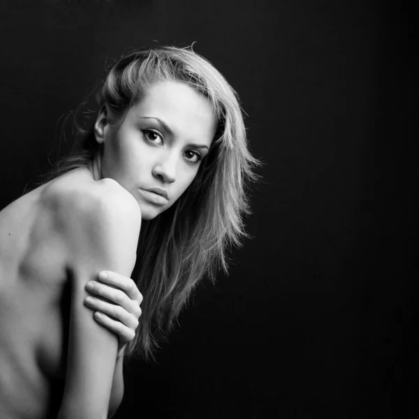 Ung Sensuell kvinna — Stockfoto