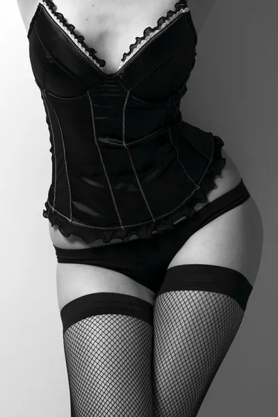 Magnifique jeune femme dans le corset — Photo