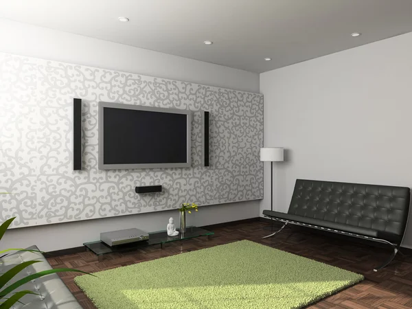 Modern interiör av vardagsrum — Stockfoto