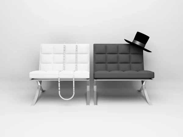 Two couches — Stock Photo, Image