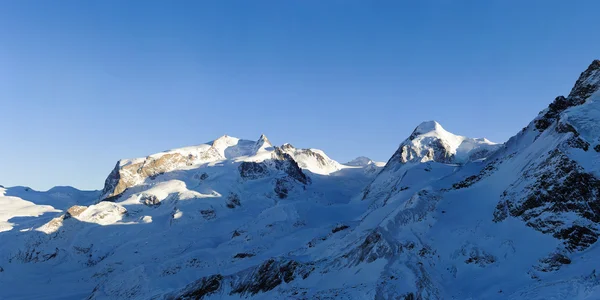 Monte Rosa and Lyskamm — Stock Photo, Image