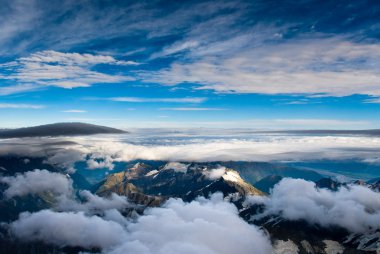 mt. aşçı Milli Parkı havadan görünümü