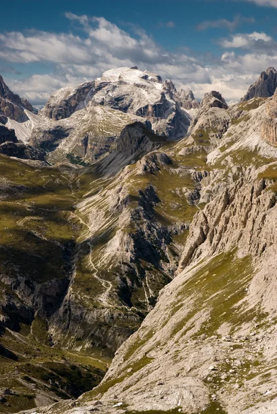 Dolomit Alperna, sexten, Italien. — Stockfoto