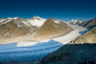 Aletsch glacier clipart