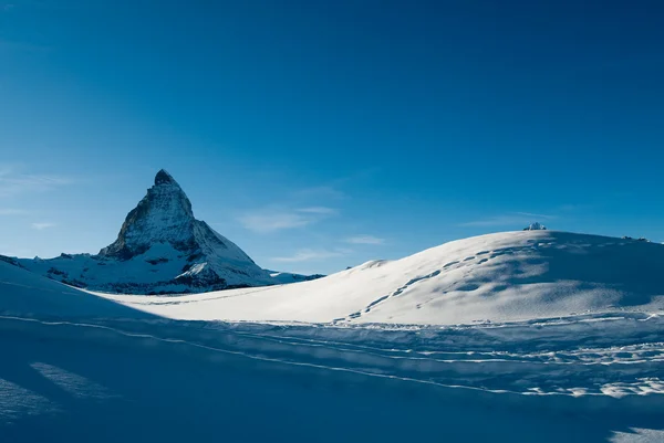 Blaues Matterhorn — Stockfoto