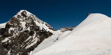 View from Jungfraujoch clipart