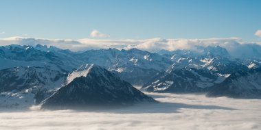 Panorama from rigi clipart