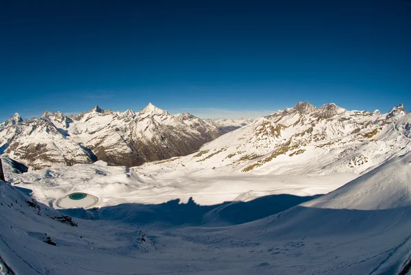 Панорама з сноубордах — стокове фото