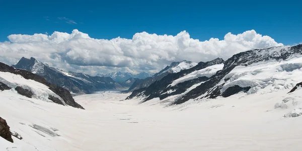 Aletsch 冰川 — 图库照片