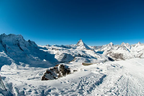 Matterhorn vom Gornergrat — Stockfoto