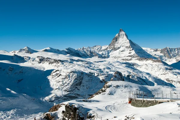 Matterhorn van gornergrat — Stockfoto