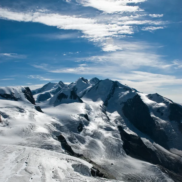 Cordillera Monte Rosa — Foto de Stock