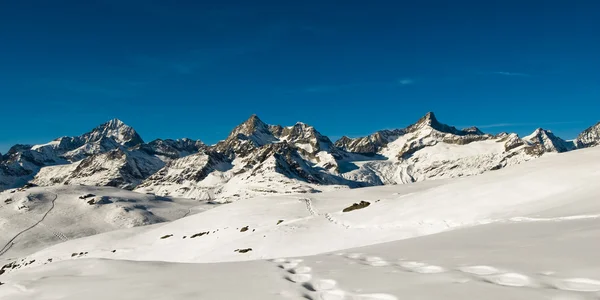 Panorama acima de Zermatt — Fotografia de Stock