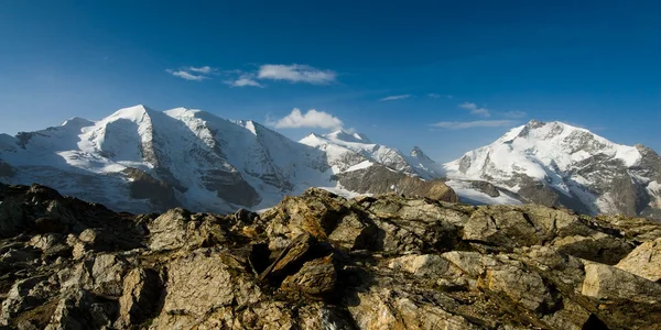 Bernina mountain range — Stock Photo, Image