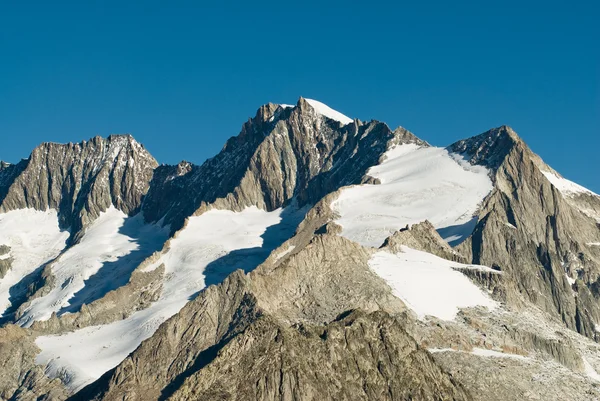 Wannenhorn summit — Stock Photo, Image