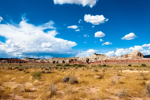 Utah sandsten klippa panorama — Stockfoto