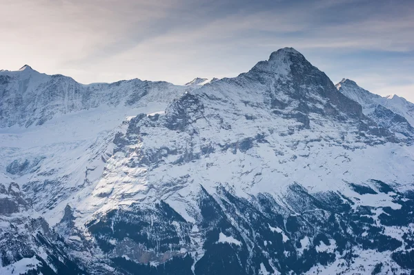 Eiger v zimě — Stock fotografie