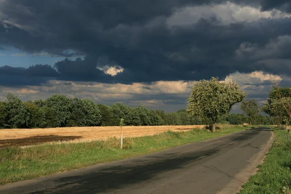 Landscape before the storm — Stock Photo, Image