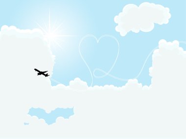 Airplane clipart