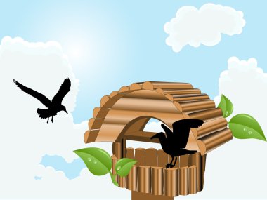 Nesting box clipart