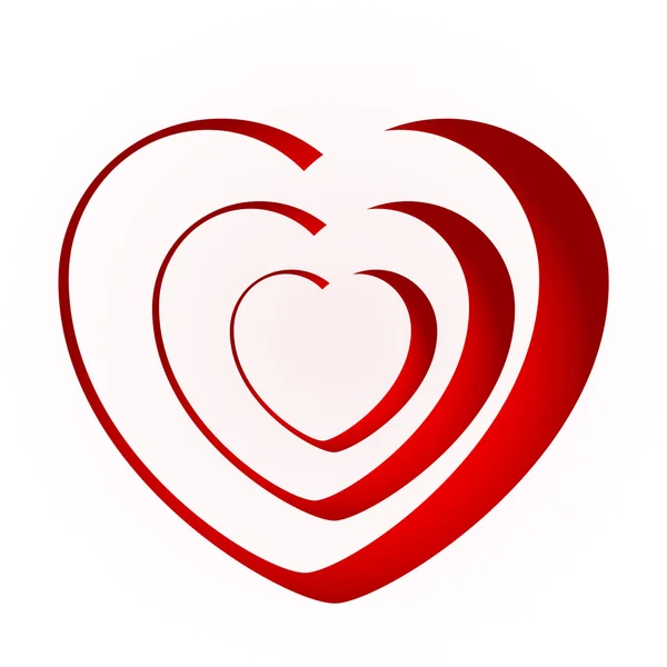 Анотація серця — стоковий вектор