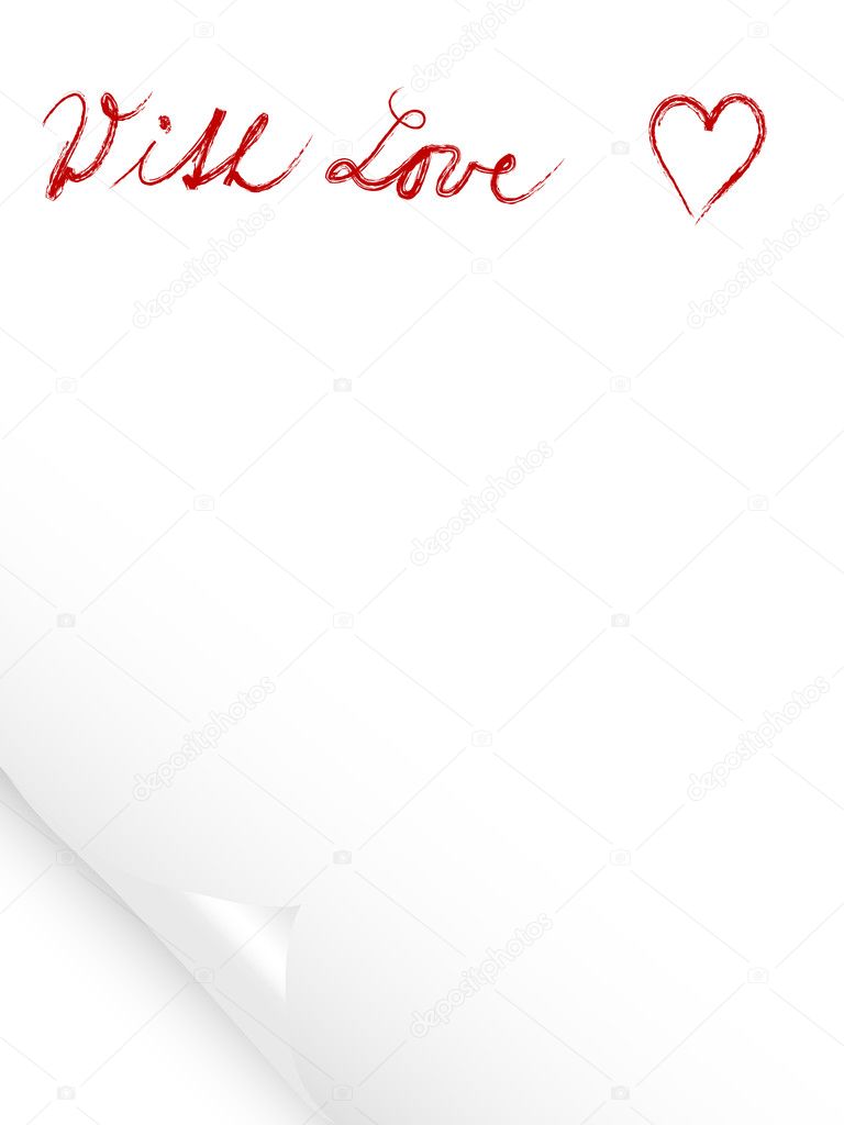 Valentine day letter