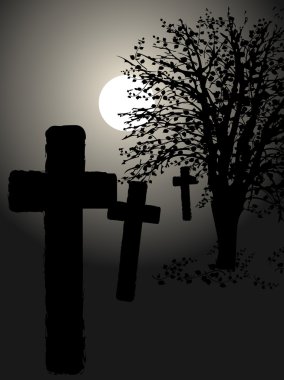 Graveyard clipart