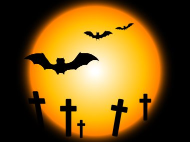 Halloween night clipart