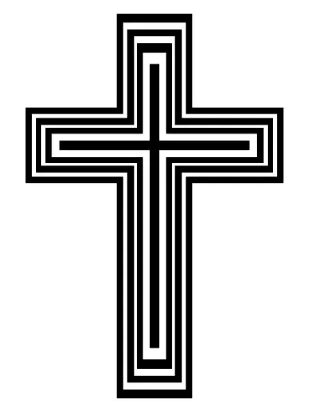 Kříž — Stockový vektor