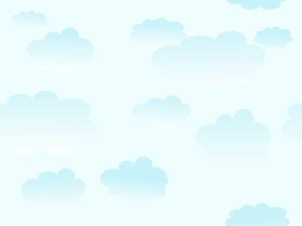 多云的模式 — 图库矢量图片