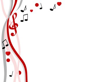 Musical design clipart