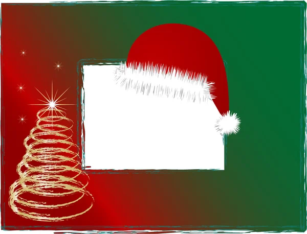 Cadre de Noël — Image vectorielle