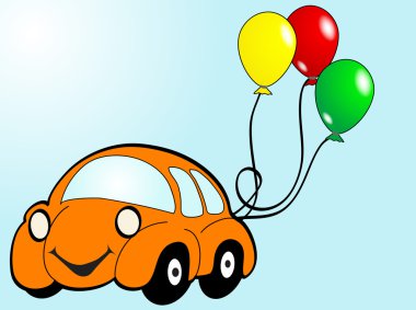 Cartoon car clipart