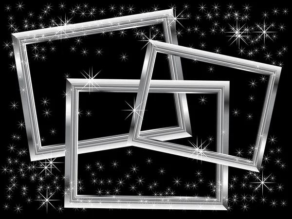 Kerstmis frames — Stockvector