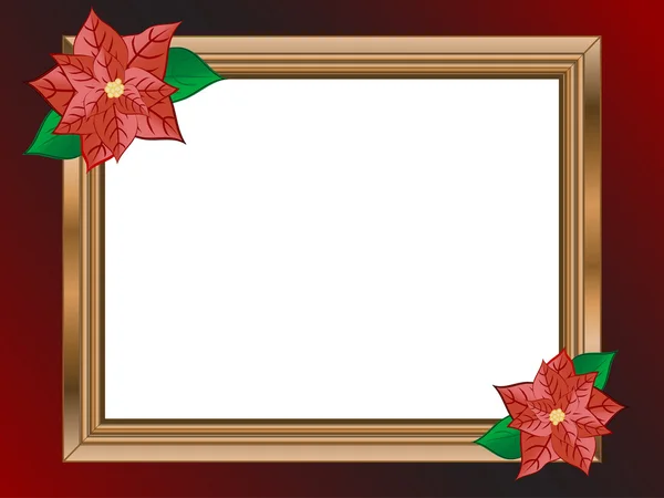 Flor de Navidad — Archivo Imágenes Vectoriales