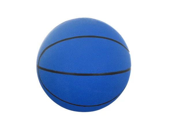 Blauer Basketballball — Stockfoto