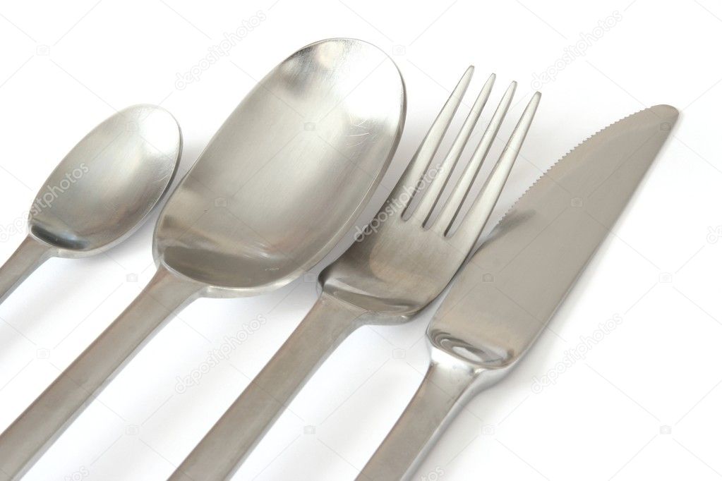 Spoons , knife and fork