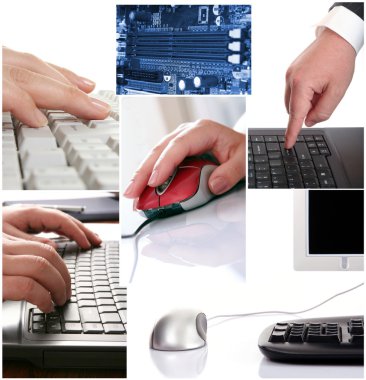 Technology &business background clipart