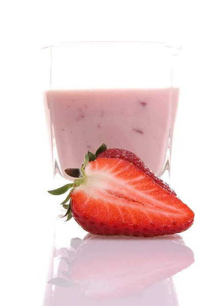 Stock image Strawberry milkshake