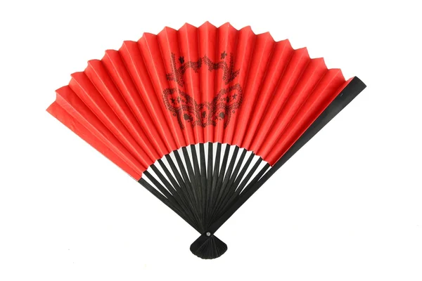 Red fan — Stock Photo, Image
