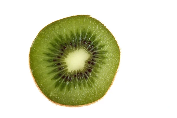 Eine Scheibe Kiwi — Stockfoto